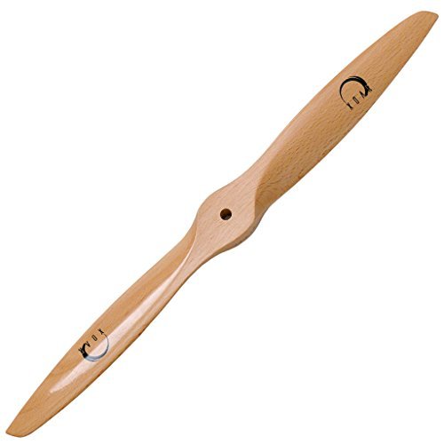 XOAR PJA 19x8 19 Inch 2 Blade Wood Propeller for RC Model Jet Planes Gasoline Fixed Wing Aircraft