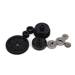 ECX Transmission Plastic Gear Set for 1 10 Scale 2wd vs 4wd RC Truck Performance Upgrade