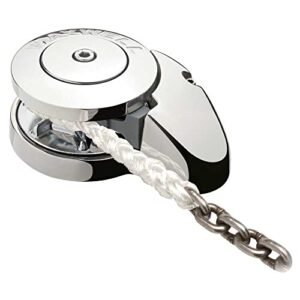 Maxwell RC612V 12V RC Series Windlass with 660 Pound Capacity and 1 4 Inch Chain Compatibility