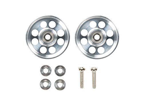 JR LW 17mm Ball Race Rollers HG Aluminum Ringless Belted RC Tires 17mm for Tamiya 95563