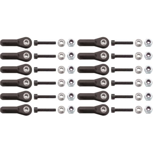 DU BRO 3MM Heavy Duty Ball Links 12 Pack for RC Heavy Wrecker Tow Truck