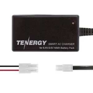 Tenergy Smart NiMH RC Battery Charger for 8.4V to 9.6V Battery Packs with Mini and Standard Tamiya Connectors