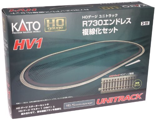 Kato USA HV1 UNITRACK R730mm Outer Oval Track for RC Oval Track Racing