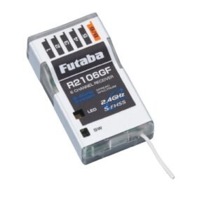 Futaba R2106GF 6 Channel S FHSS Micro Receiver for Micro RC Airplanes RTF