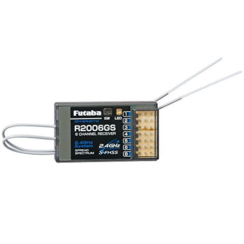 Futaba R2006GS 2 4GHz 6 Channel S FHSS RC Receiver Battery Connection