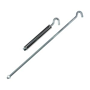 HAPPIJAC Lippert Replacement Standard Threaded Turnbuckle with 24 Inch Hook for Truck Camper Tie Down Fully Adjustable Tension 21 to 33.5 Inch Reach FM TBR