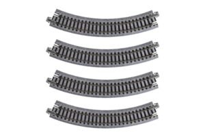Kato USA Model Train Products UNITRACK Compact Tracks 4 Piece 183mm 7 Inch Radius 45 Degree Perfect for USA RC Jets Enthusiasts