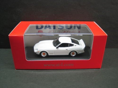 Datsun 240Z RC Car Japan Import Crystal White Scale Model