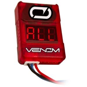 Venom 2S To 8S LiPo Battery Low Voltage Monitor with Audible Alarm and Lifetime Warranty