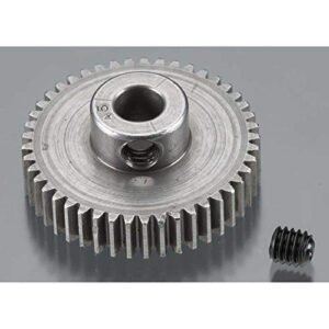 Robinson Racing 2045 Pinion Gear Hard Machined 48 Pitch 45 Tooth 5mm Bore