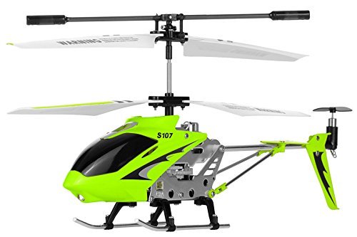 Syma Dragonfly S107G 3 Channel RC Helicopter with Gyro Green
