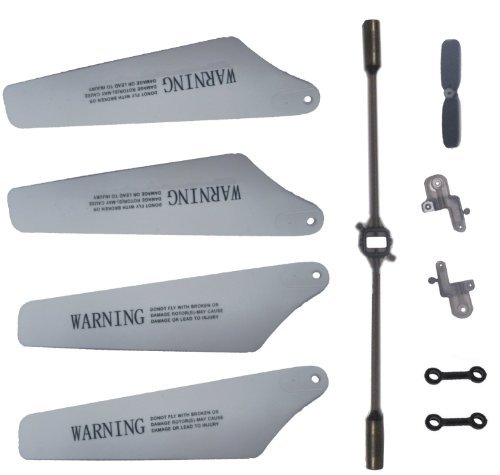 SYMA S111g RC Helicopter Balance Replacement Parts Set Main Blades Tail Blade Balance Bar