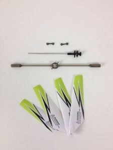 GT Model QS8006 RC Helicopter Parts Set Syma S107G Green Blade Replacement Kit