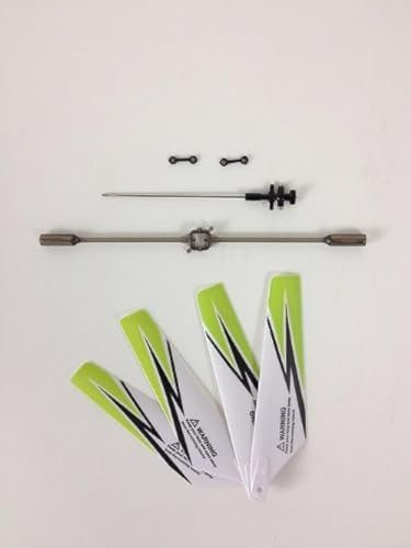 GT Model QS8006 RC Helicopter Parts Set Syma S107G Green Blade Replacement Kit