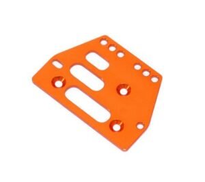 ST Racing Concepts STA30485O Aluminum Adjustable 4 Link Servo Plate for The Rolling Memorial RC Truck Axial AX10 Orange
