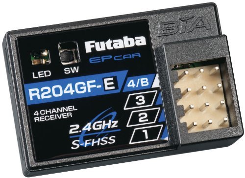 Futaba R204Gf E 2.4G SFHSS Micro 4 Channel Fixed Pitch RC Helicopter Receiver