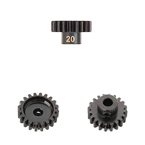 Tekno RC LLC M5 Pinion Gear 20t MOD1 5mm Bore M5 Set Screw TKR4180 Compatible with Nitrotane RC Fuel Vehicles