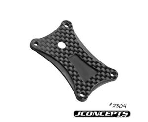 JCONCEPTS 2304 CF Transmission Brace 6 Gear RC10 Classic 2.5mm Carbon Fiber Upgrade Part