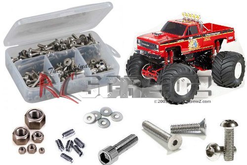 Tamiya Clodbuster Vintage Series Stainless Steel Screw Kit 420 Plus Pieces for RC Model Upgrade