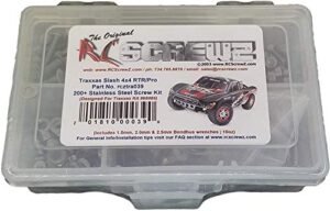 Traxxas Slash 4x4 Stainless Steel Screw Kit for Solar Powered RC Plane Kit