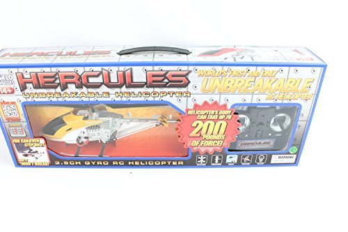 World Tech Toys 3.5CH Gyro Hercules Unbreakable RC Helicopter with LED Lighting