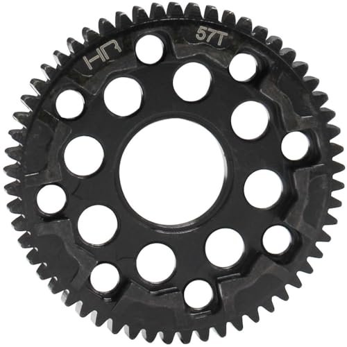 Hot Racing STFF257N OT 57t Mod 0.8 Steel Spur Gear for Hot Wheels RC 1/10 Tesla Cybertruck Radio Controlled Truck Arrma 1/10 4x4 Blx 3S 4S