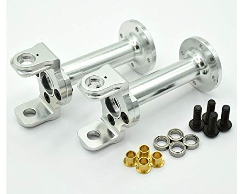 Hot Racing CB20E08 HD Bearing Aluminum Axle Tube Kit for Hot Wheels Rodger Dodger RC Upgrade