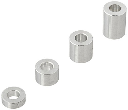 Hot Racing SPC3006 M3 Medium Aluminum Standoff Spacer 16 Pack for Hot Wheels RC 1/64 Cybertruck