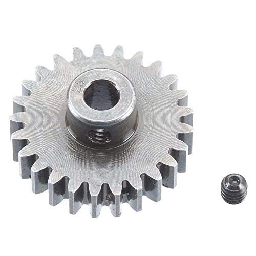 Robinson Racing 1225 Extra Hard High Carbon Steel Motor Pinion Gear 5Mm Bore 1.0 Mod Pitch 25 Tooth