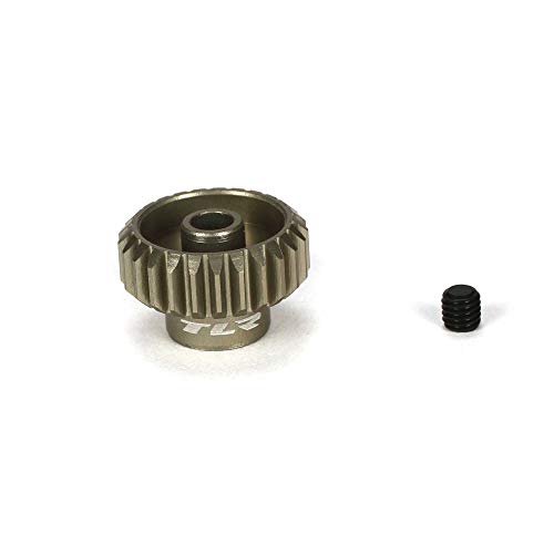 Team Losi Racing TLR332025 25T 48P Aluminum Pinion Gear for Electric RC Cars and Trucks