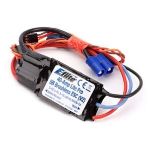 Eflite 40 Amp Lite Pro Switch Mode BEC Brushless ESC V2 Speed Control for Aircraft