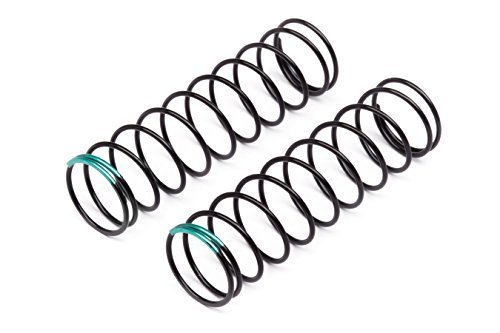 Hot Bodies 85mm Big Bore Shock Spring Green Pair for Hot Wheels Sky Shock RC HBS109812