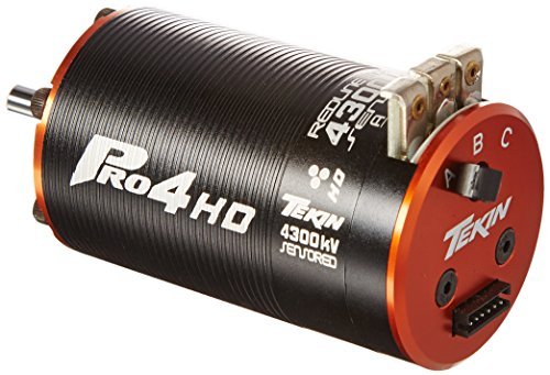 Tekin RC 1.5D Pro4 HD 4300kV Brushless Motor Shaft 5mm for 2.2 Tires RC Vehicles