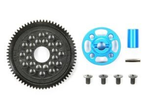 Tamiya TAM54500 54500 Rc TT02 High Speed Gear Set 68T Black for High Speed RC Jet Enthusiasts
