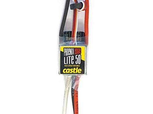 Castle Creations Phoenix Edge Lite 50 Amp ESC Building Kit with Datalogging for RC Turbine Helicopter
