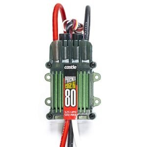 Castle Creations Phoenix Edge HV 80 Amp 50V ESC Speed Control for RC Helicopter Simulator
