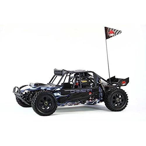 Redcat Racing Outlaw Rampage RC Truck 1/5 Scale Black Blue Sand Rail Vehicle