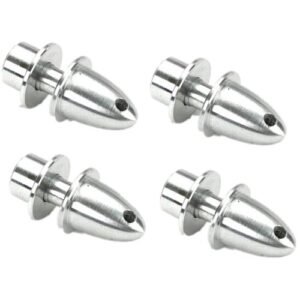Hobbypower Rc Plane Airplane Spinner 3mm Shaft Motor Propeller Adaptor Pack of 4 pcs Perfect for Rc Plane Motor Calculator