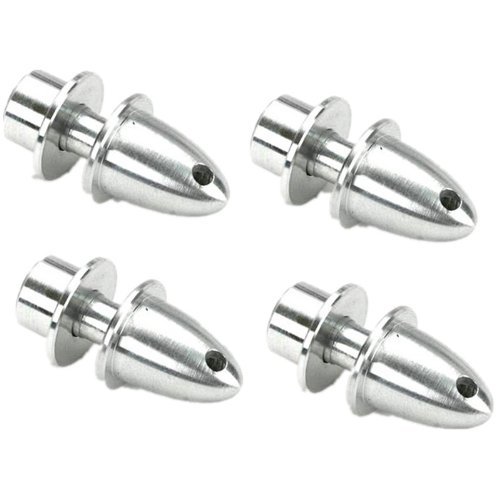 Hobbypower Rc Plane Airplane Spinner 3mm Shaft Motor Propeller Adaptor Pack of 4 pcs Perfect for Rc Plane Motor Calculator