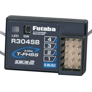 Futaba R304Sb 2.4G FHSS Telemetry Receiver for RC Airplane Radios