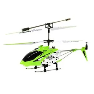 Syma RC Helicopter S107 3 Channel Gyro Stabilized Green LiPO Battery Brushed Motor