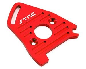 Fox Racing RC Shocks ST Racing CNC Heat Sink Motor Plate Red for Slash 4X4 Lcg SPTST7490R
