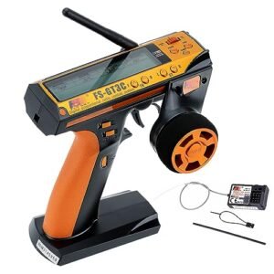 Flysky FS GT3C 2 4GHz 3 Channel LCD Remote Controller with FS GR3E Receiver for H108 RC Boat