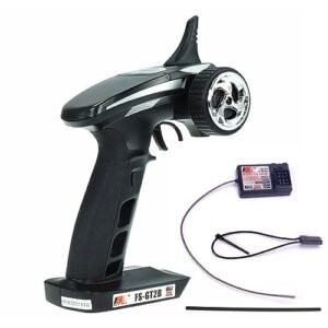 Flysky FS GT2B 2.4GHz 3 Channel RC Transmitter with FS GR3E Receiver Perfect for Atlantic RC Boat Enthusiasts