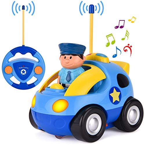 Liberty Imports My First RC Truck Remote Control Toy for Toddlers Ages 1 3 Police Car