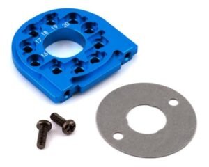 Tamiya 300054558 TT02B ALU Motor Holder Blue Anodized for Blue Wonder RC Motor