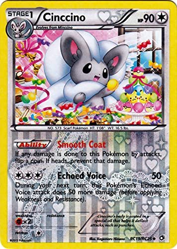 Pokemon Cinccino RC19 RC25 Uncommon Card Legendary Treasures TCG