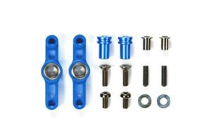 TAMIYA King Hauler RC Truck Aluminum Racing Steering TT02 Anodised Blue
