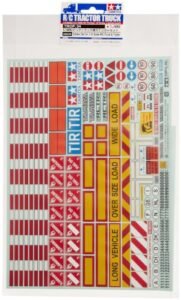 TAMIYA 300056534 1 14 Warning Decoration Stickers for Trucks Trailers Fix Your RC Helicopter Not Working