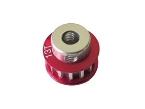 Hobbypower CNC Metal 13T Pulley Gear Upgrade for 1/10 RC Drift Car Bodies Sakura D3 CS Drift Racing
